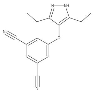 Lersivirine metabolite M21结构式