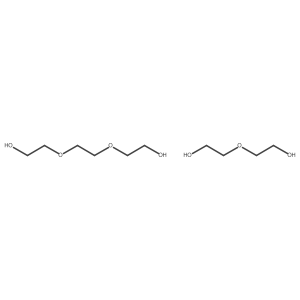 Ethanol, 2,2'-[1,2-ethanediylbis(oxy)]bis-, mixt. with 2,2'-oxybis[ethanol]结构式