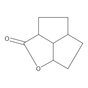 Octahydro-2H-pentaleno[1,6-bc]furan-2-one Structure