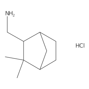 (3,3-Dimethylbicyclo[2.2.1]hept-2-yl)methylamine hydrochloride Structure