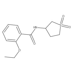 N-(1,1-dioxo-1lambda6-thiolan-3-yl)-2-ethoxybenzamide Structure