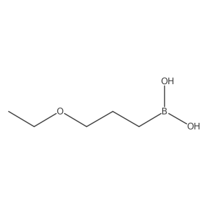 (3-Ethoxypropyl)boronic acid结构式