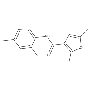 N-(2,4-dimethylphenyl)-2,5-dimethylfuran-3-carboxamide Structure
