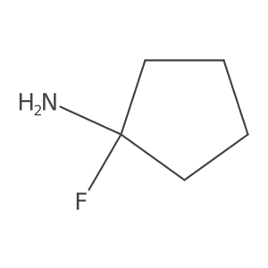 1-Fluorocyclopentanamine Structure