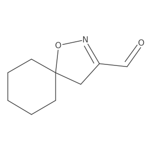 1-Oxa-2-aza-spiro[4.5]dec-2-ene-3-carbaldehyde Structure