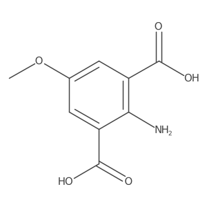 2-Amino-5-methoxyisophthalic acid结构式
