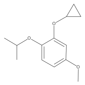 2-Cyclopropoxy-1-isopropoxy-4-methoxybenzene Structure