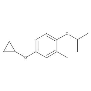 4-Cyclopropoxy-1-isopropoxy-2-methylbenzene Structure