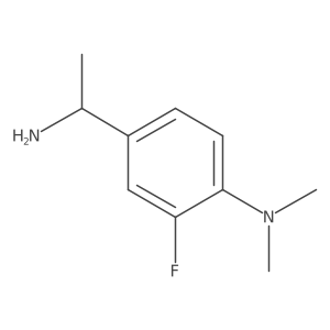 (S)-4-(1-Aminoethyl)-2-fluoro-N,N-dimethylaniline Structure