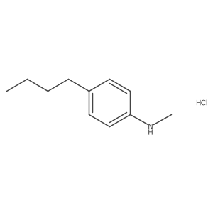 4-butyl-N-methylaniline hydrochloride结构式