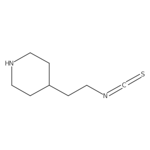 4-(2-Isothiocyanatoethyl)piperidine Structure
