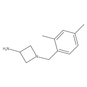 1-[(2,4-Dimethylphenyl)methyl]azetidin-3-amine结构式