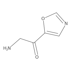 2-Amino-1-(1,3-oxazol-5-yl)ethan-1-one Structure