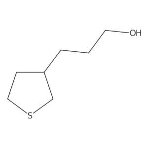 3-(Thiolan-3-yl)propan-1-ol结构式