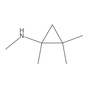 N,1,2,2-tetramethylcyclopropan-1-amine结构式