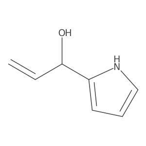 1-(1H-pyrrol-2-yl)prop-2-en-1-ol结构式