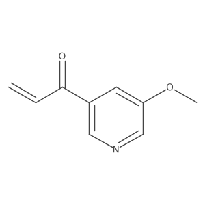 1-(5-Methoxypyridin-3-yl)prop-2-en-1-one结构式