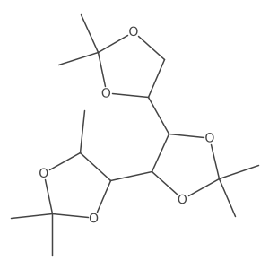 (4S,4'R,4''R,5S,5'R)-2,2,2',2',2'',2'',5-Heptamethyl-4,4':5',4''-ter(1,3-dioxolane) Structure