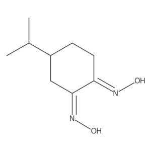 4-Isopropyl-1,2-cyclohexandiondioxim Structure