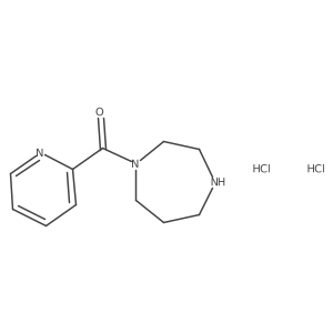 1-(Pyridine-2-carbonyl)-1,4-diazepanedihydrochloride Structure