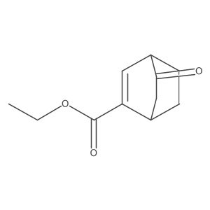 Ethyl 5-oxobicyclo[2.2.2]oct-2-ene-2-carboxylate结构式