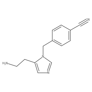 3-(4-Cyanobenzyl) histamine Structure
