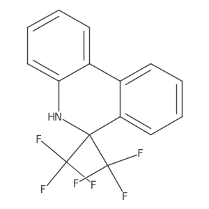 6,6-Bis(trifluoromethyl)-5,6-dihydrophenanthridine Structure