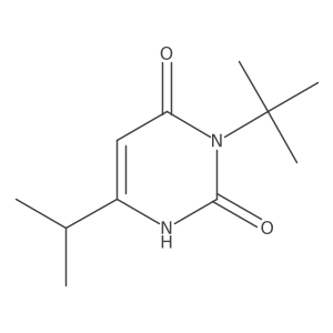 3-Tert-butyl-6-(propan-2-yl)-1,2,3,4-tetrahydropyrimidine-2,4-dione Structure