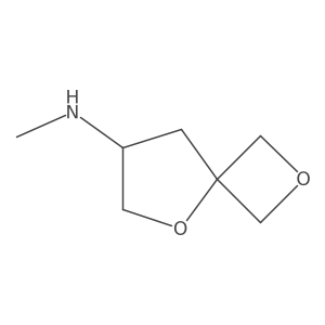 N-Methyl-2,5-dioxaspiro[3.4]octan-7-amine Structure
