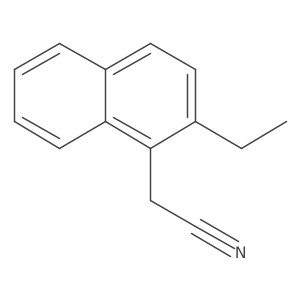 2-(2-Ethylnaphthalen-1-yl)acetonitrile结构式