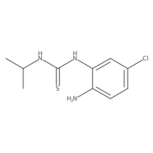 1-(2-Amino-5-chlorophenyl)-3-isopropylthiourea Structure