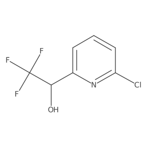 (1S)-1-(6-chloropyridin-2-yl)-2,2,2-trifluoroethan-1-ol Structure
