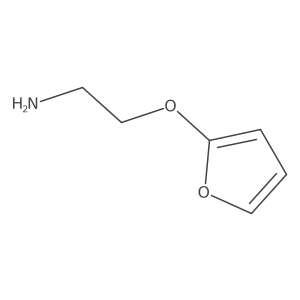 2-(Furan-2-yloxy)ethan-1-amine结构式