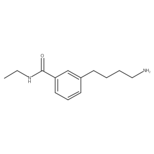 3-(4-aminobutyl)-N-ethylbenzamide Structure