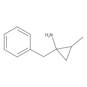 rac-(1R,2R)-1-benzyl-2-methylcyclopropan-1-amine Structure