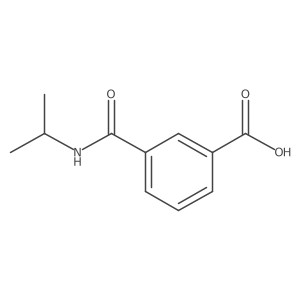 3-(Isopropylcarbamoyl)benzoic acid结构式