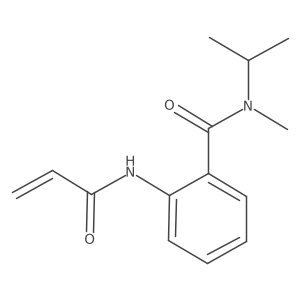 N-Methyl-N-propan-2-yl-2-(prop-2-enoylamino)benzamide Structure