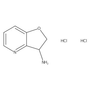 2,3-Dihydrofuro[3,2-b]pyridin-3-amine dihydrochloride Structure