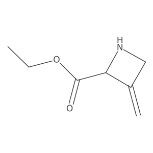 Ethyl 3-methylideneazetidine-2-carboxylate Structure