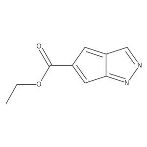 Ethyl cyclopenta[c]pyrazole-5-carboxylate结构式