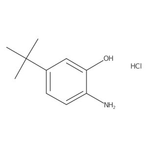 2-Amino-5-tert-butylphenol hydrochloride Structure
