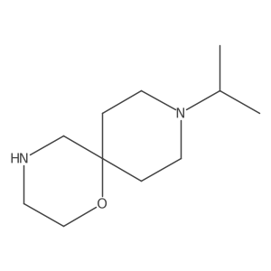9-Isopropyl-1-oxa-4,9-diaza-spiro[5.5]undecane Structure