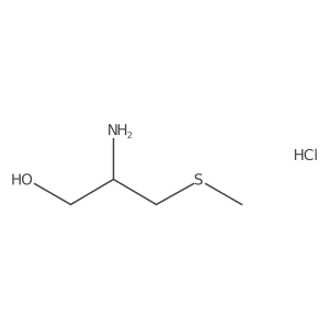 (R)-2-Amino-3-(methylthio)propan-1-OL hcl结构式