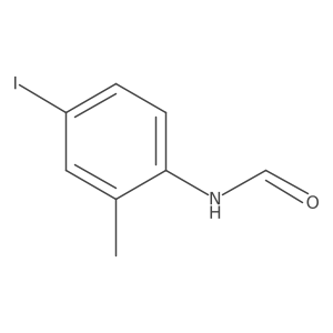 N-(4-iodo-2-methylphenyl)formamide结构式