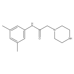 N-(3,5-Dimethylphenyl)-2-(piperazin-1-YL)acetamide Structure
