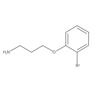 3-(2-Bromophenoxy)propan-1-amine结构式