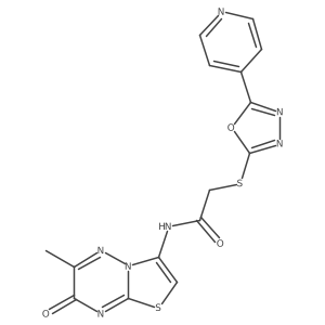 C15H11N7O3S2 Structure