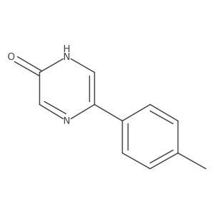 5-(4-Methylphenyl)-1,2-dihydropyrazin-2-one Structure