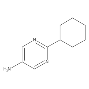 2-Cyclohexylpyrimidin-5-amine结构式