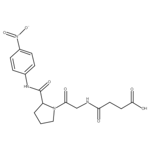 D-Prolinamide, N-(3-carboxy-1-oxopropyl)glycyl-N-(4-nitrophenyl)-结构式